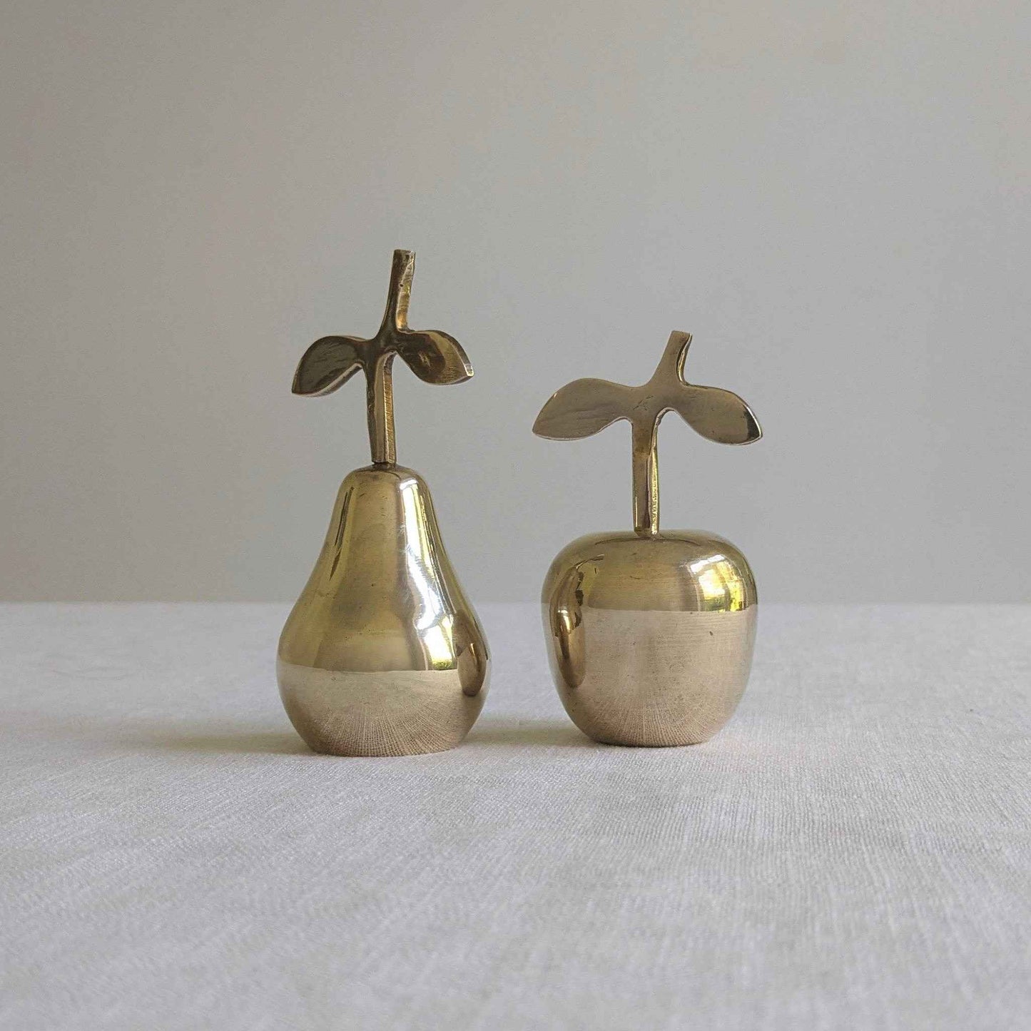 Brass Apple & Pear
