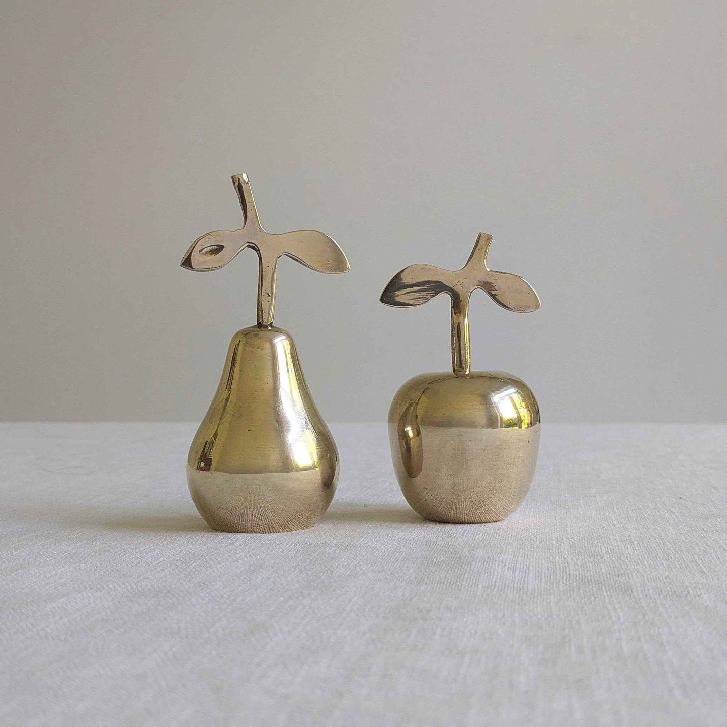 Brass Apple & Pear