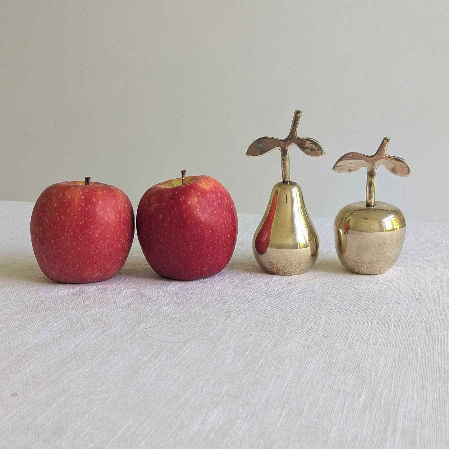 Brass Apple & Pear