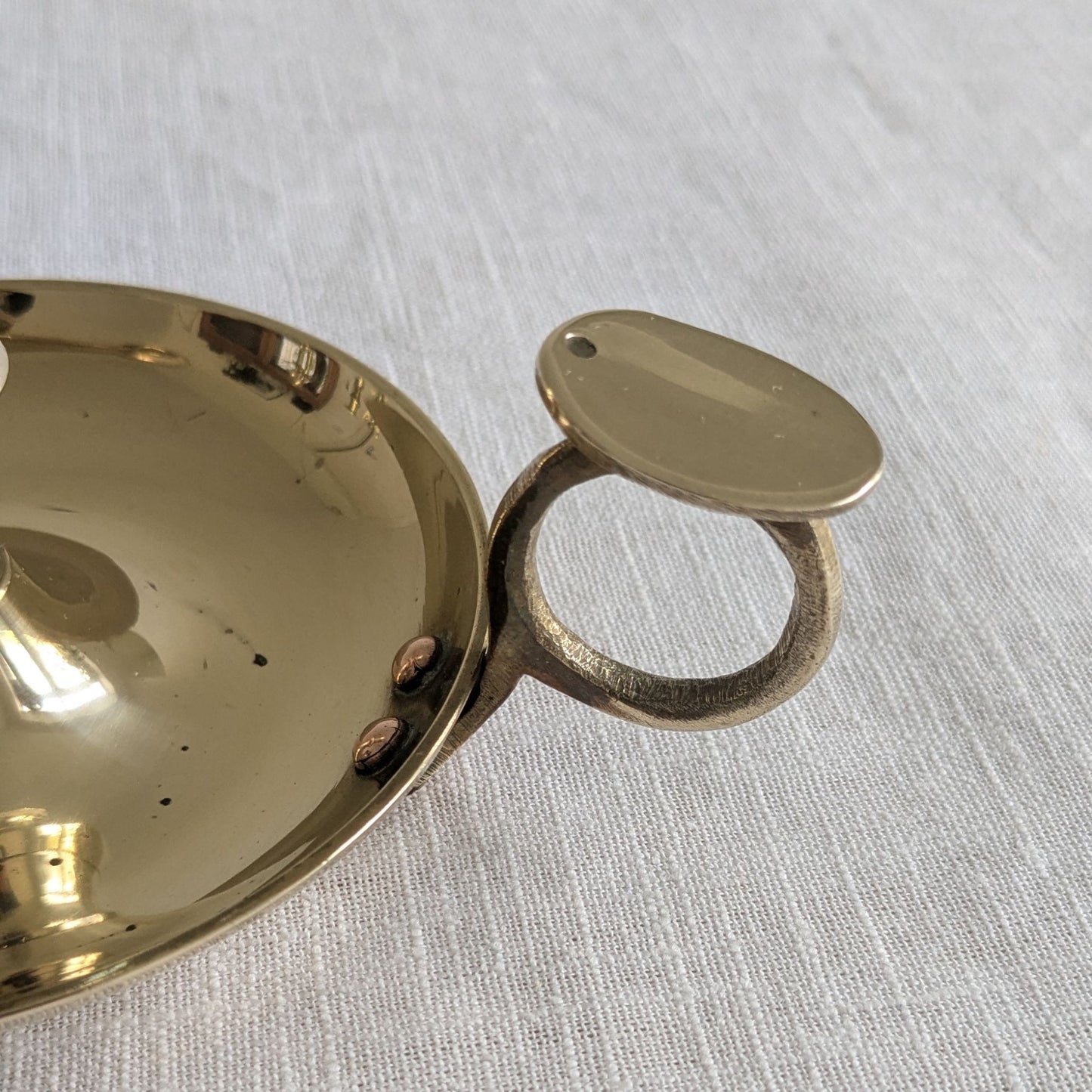 Brass Chamberstick & Snuffer