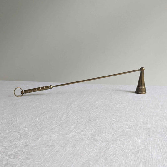 Hinged Brass Candle Snuffer