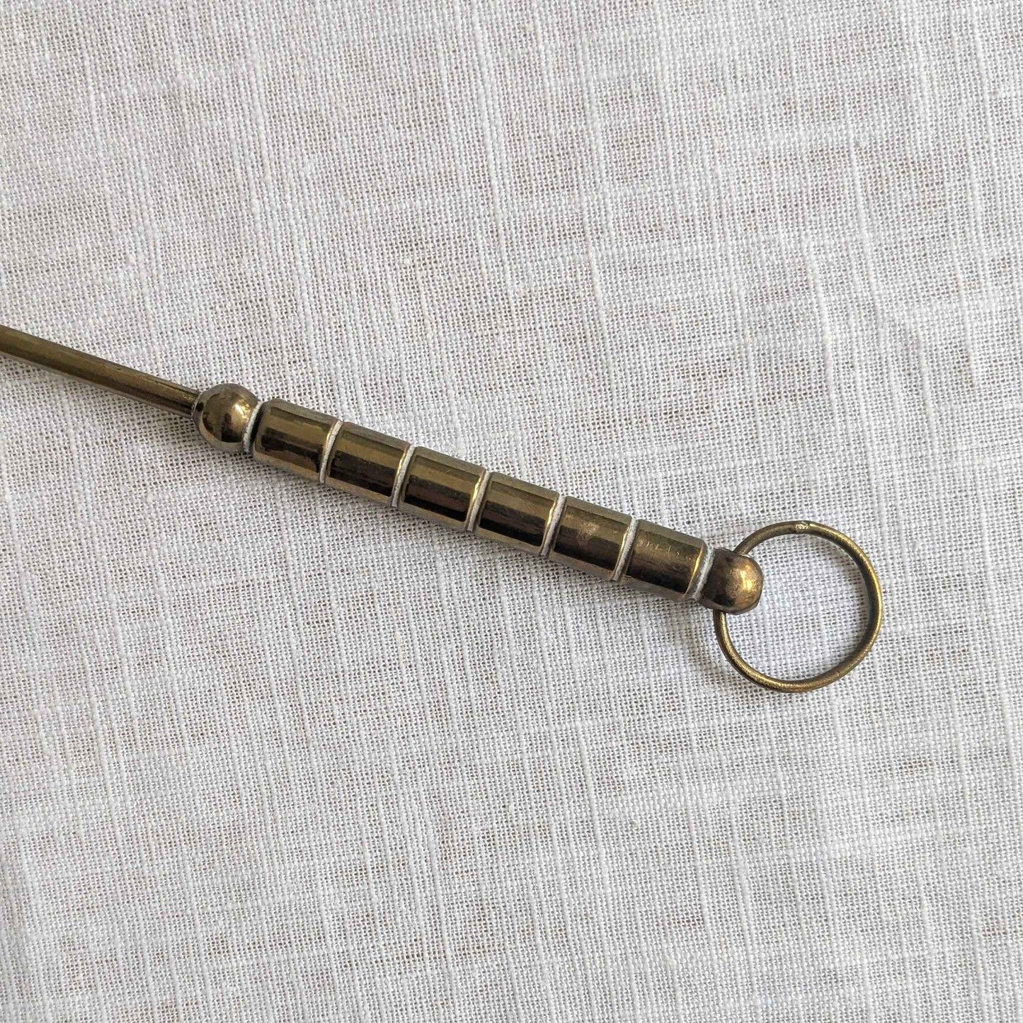 Hinged Brass Candle Snuffer