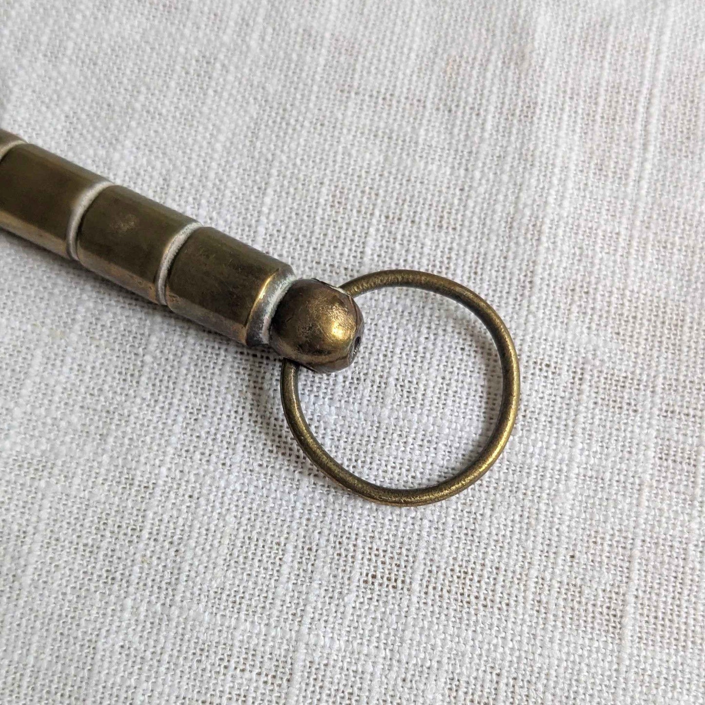 Hinged Brass Candle Snuffer