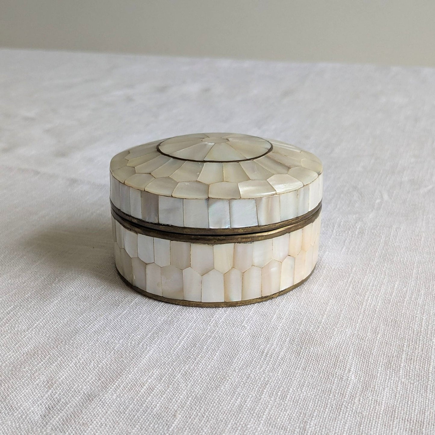 Mother of Pearl Inlaid Box