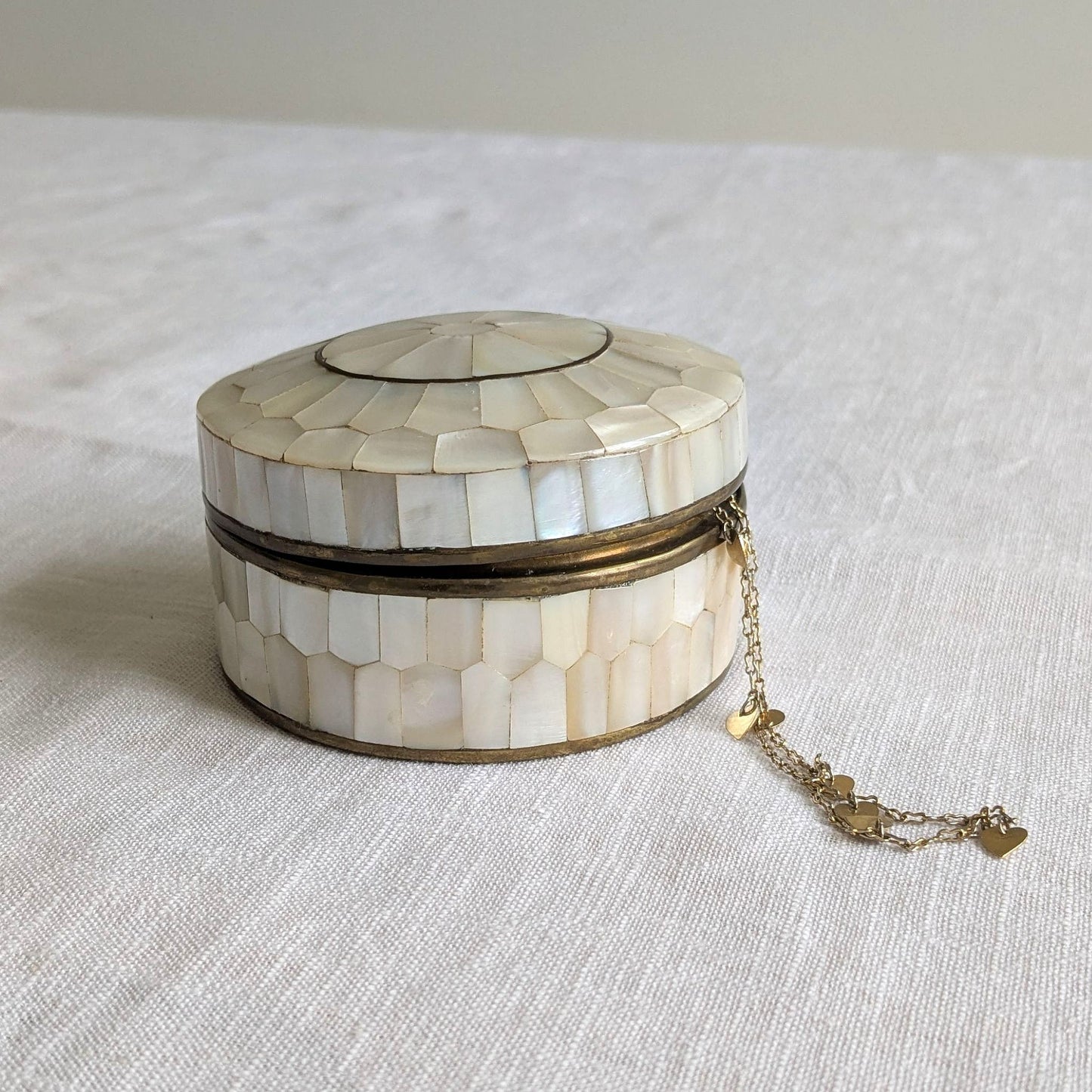 Mother of Pearl Inlaid Box