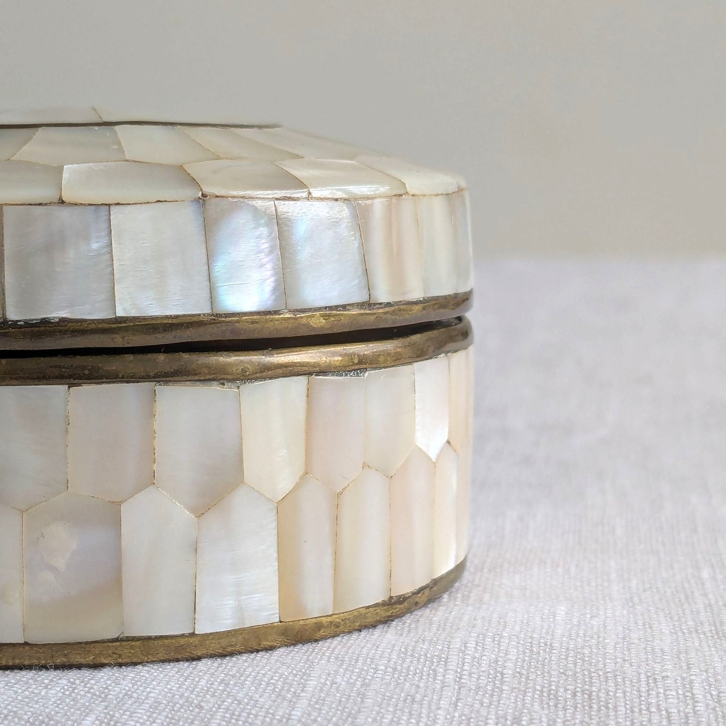 Mother of Pearl Inlaid Box