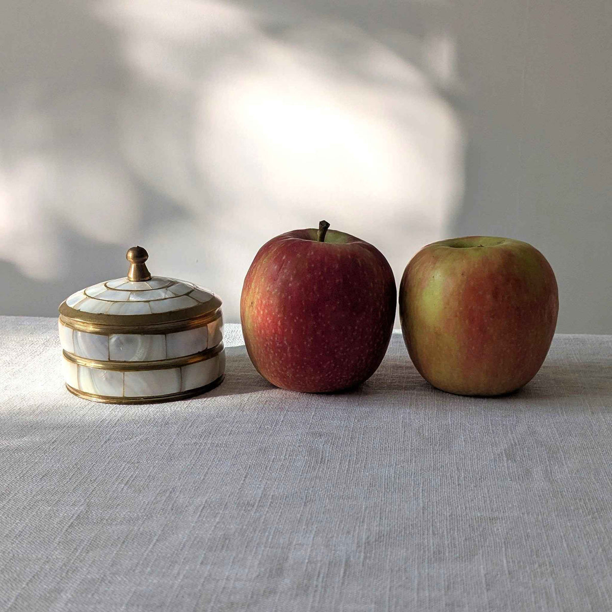 Brass & Mother of Pearl Box