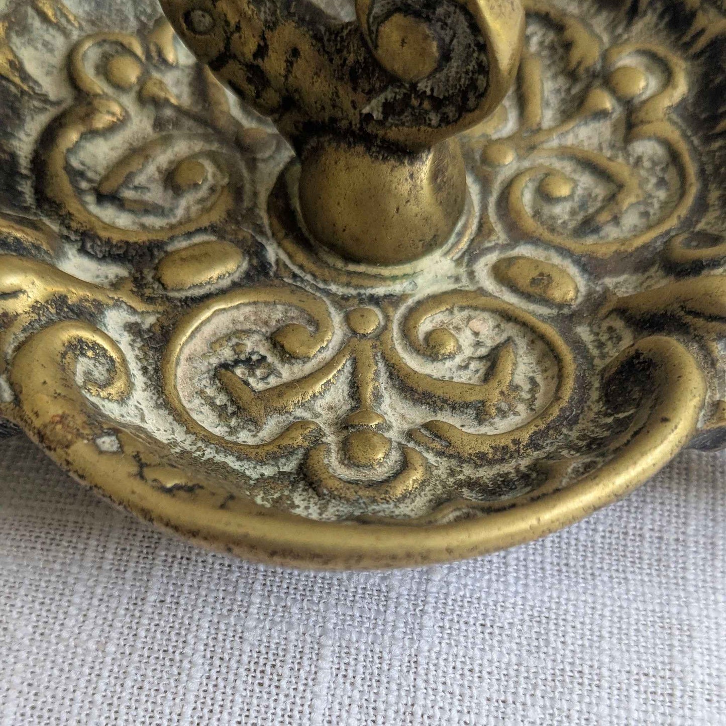 Ornate Brass Chamberstick