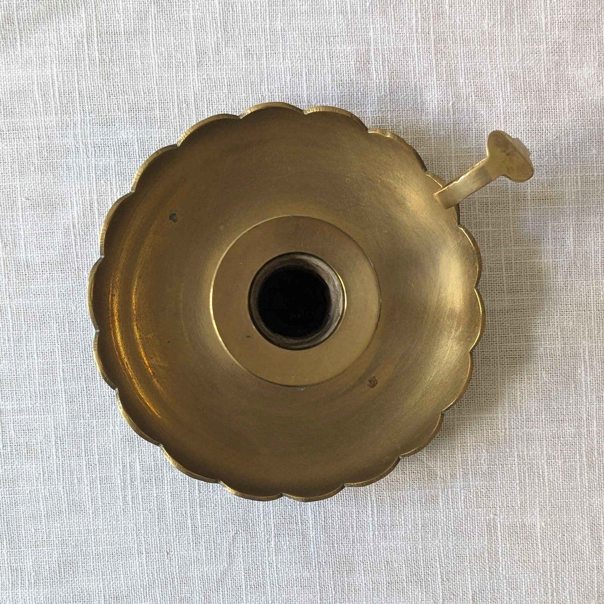 Scalloped Edge Chamberstick