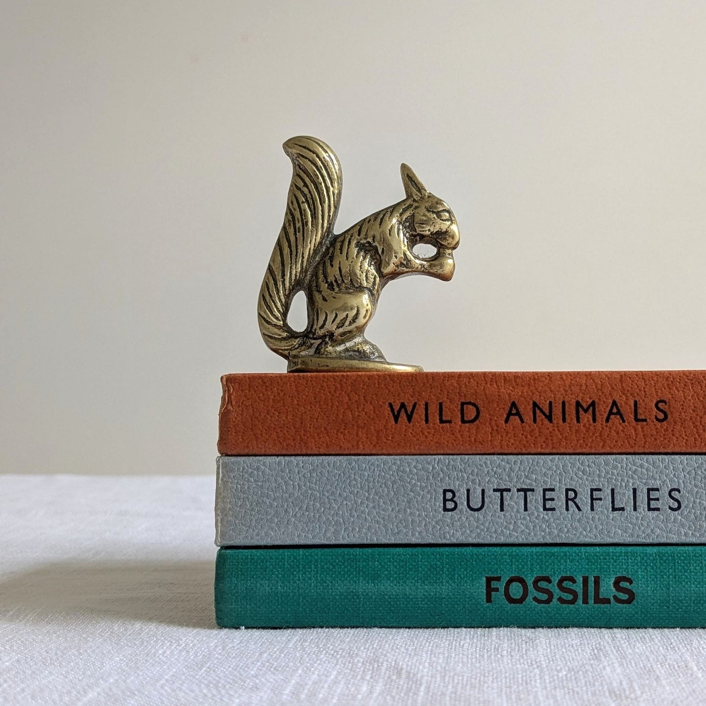 Mid Century Brass Squirrel