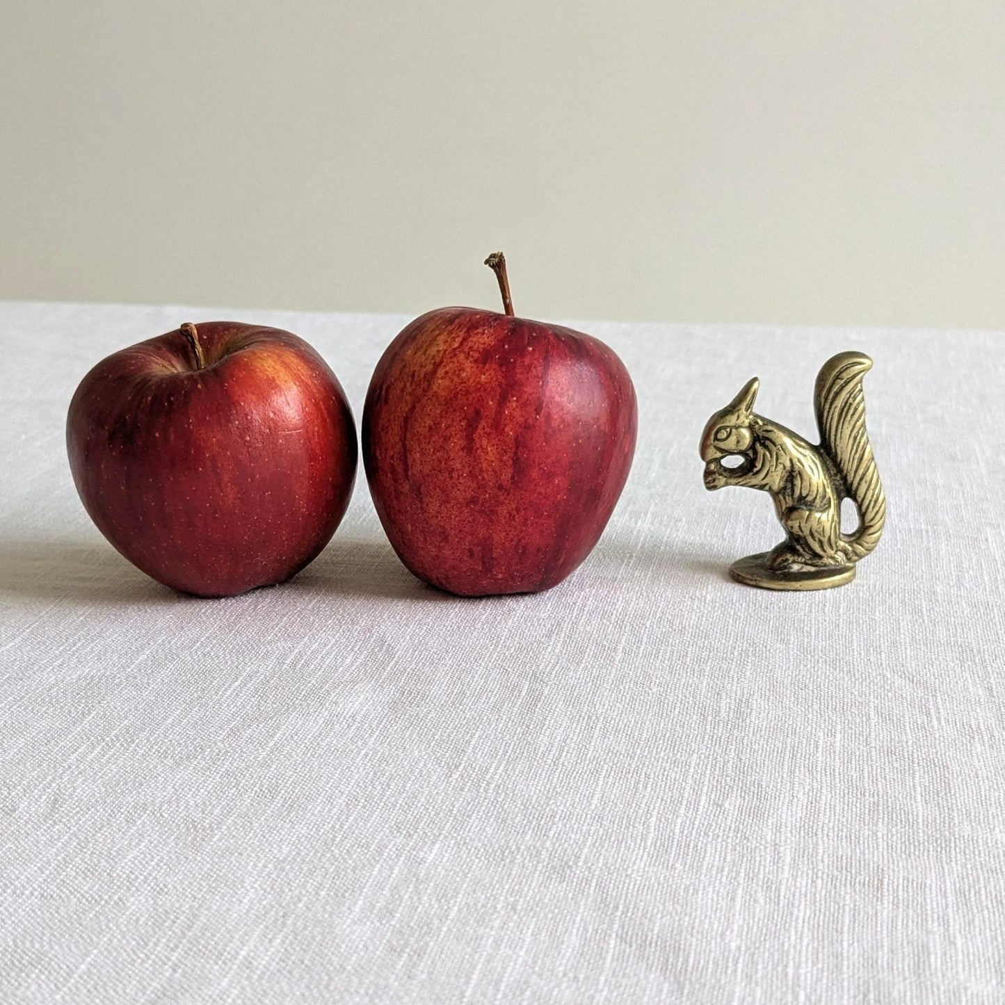 Mid Century Brass Squirrel