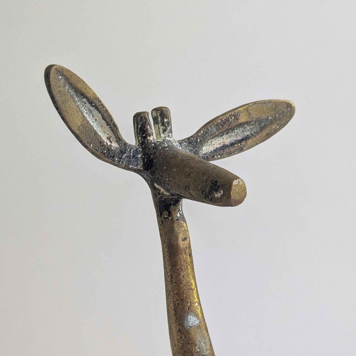 Mid Century Brass Giraffe