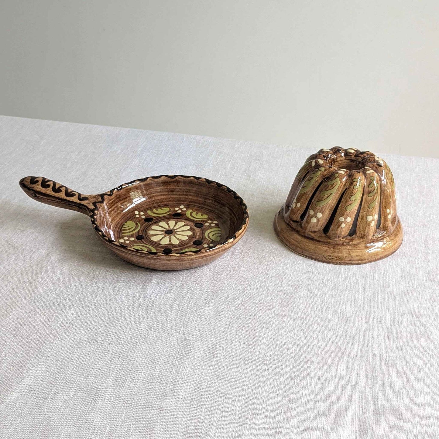 Alsace Pottery Skillet