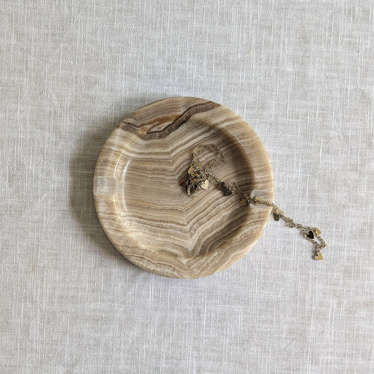 Taupe Onyx Ashtray