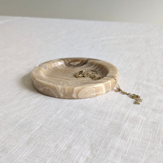 Taupe Onyx Ashtray