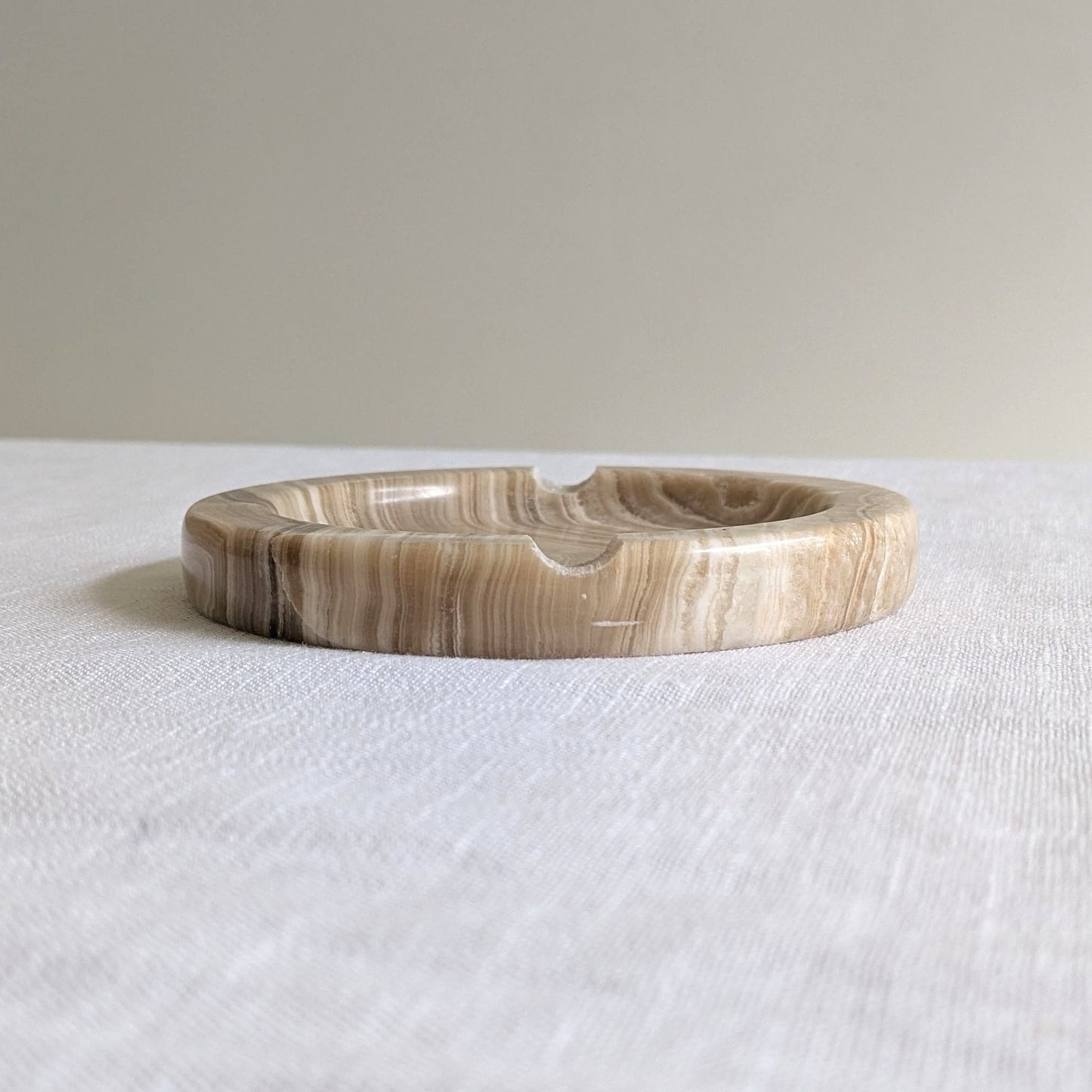 Taupe Onyx Ashtray