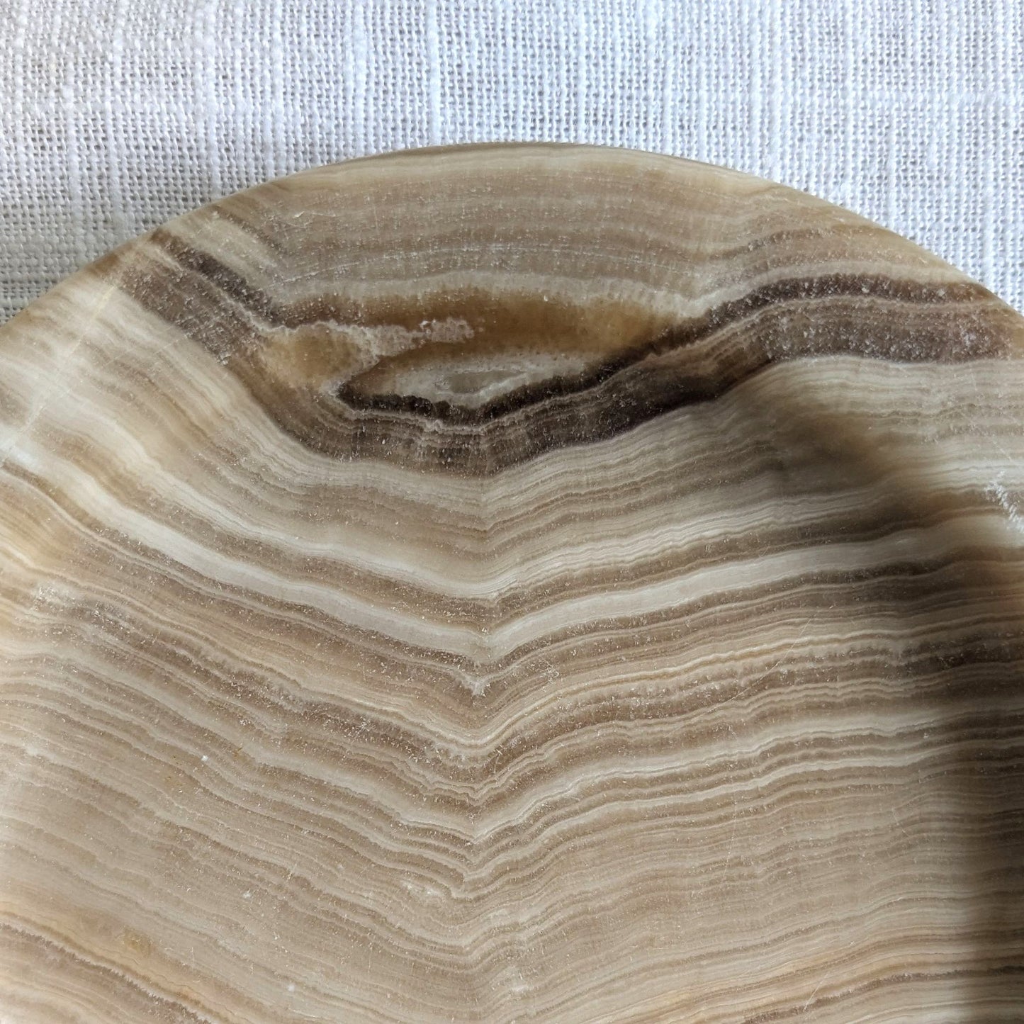 Taupe Onyx Ashtray