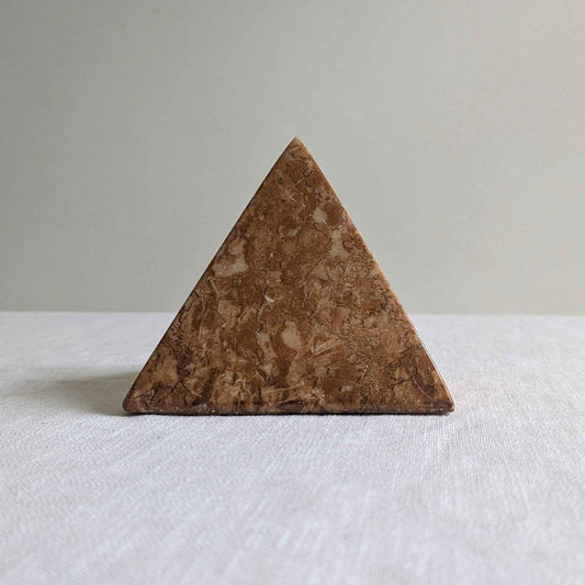 Mid Century Onyx Pyramid