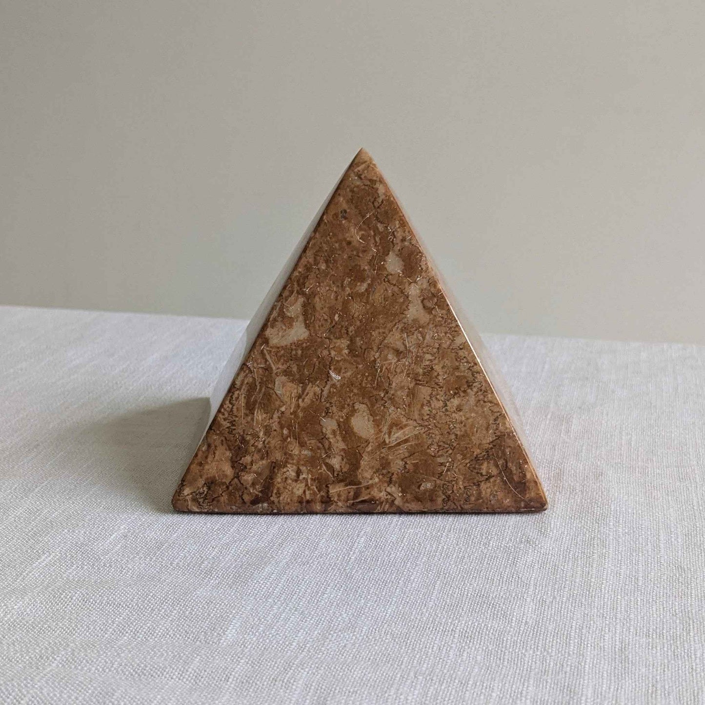 Mid Century Onyx Pyramid