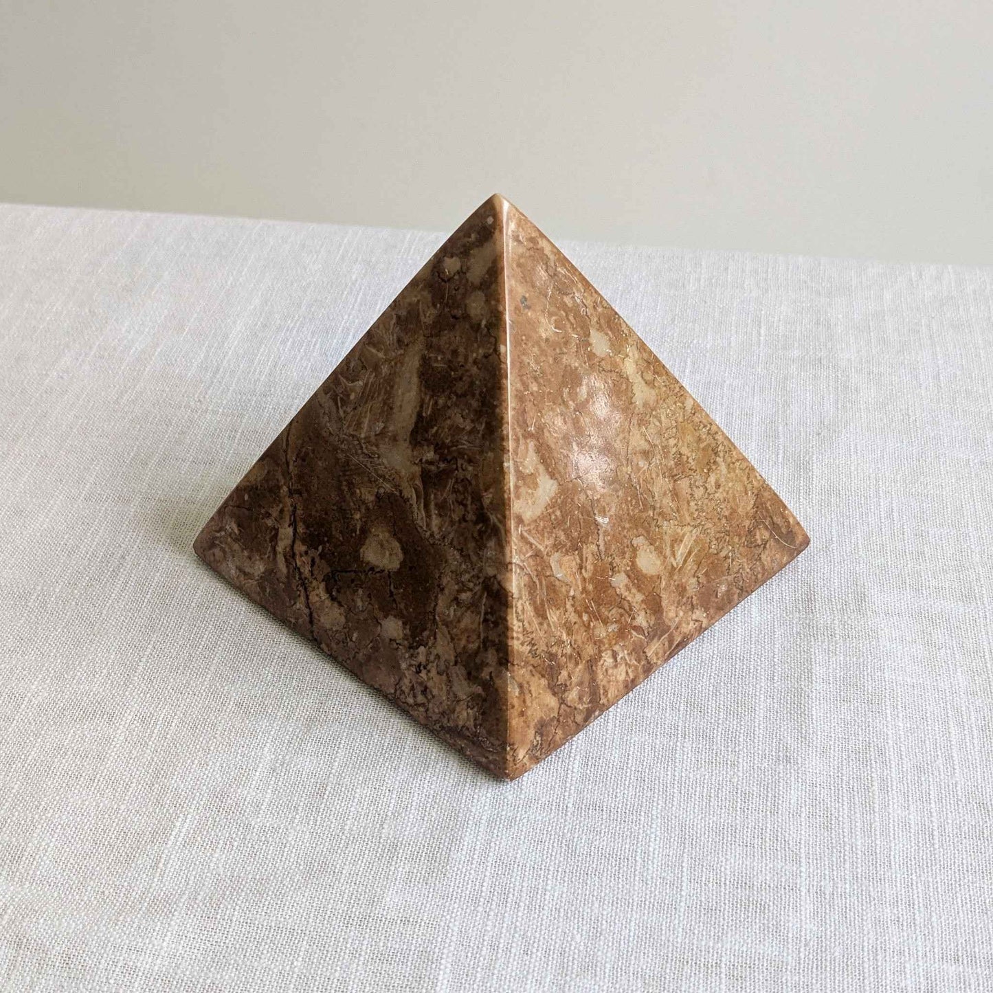 Mid Century Onyx Pyramid