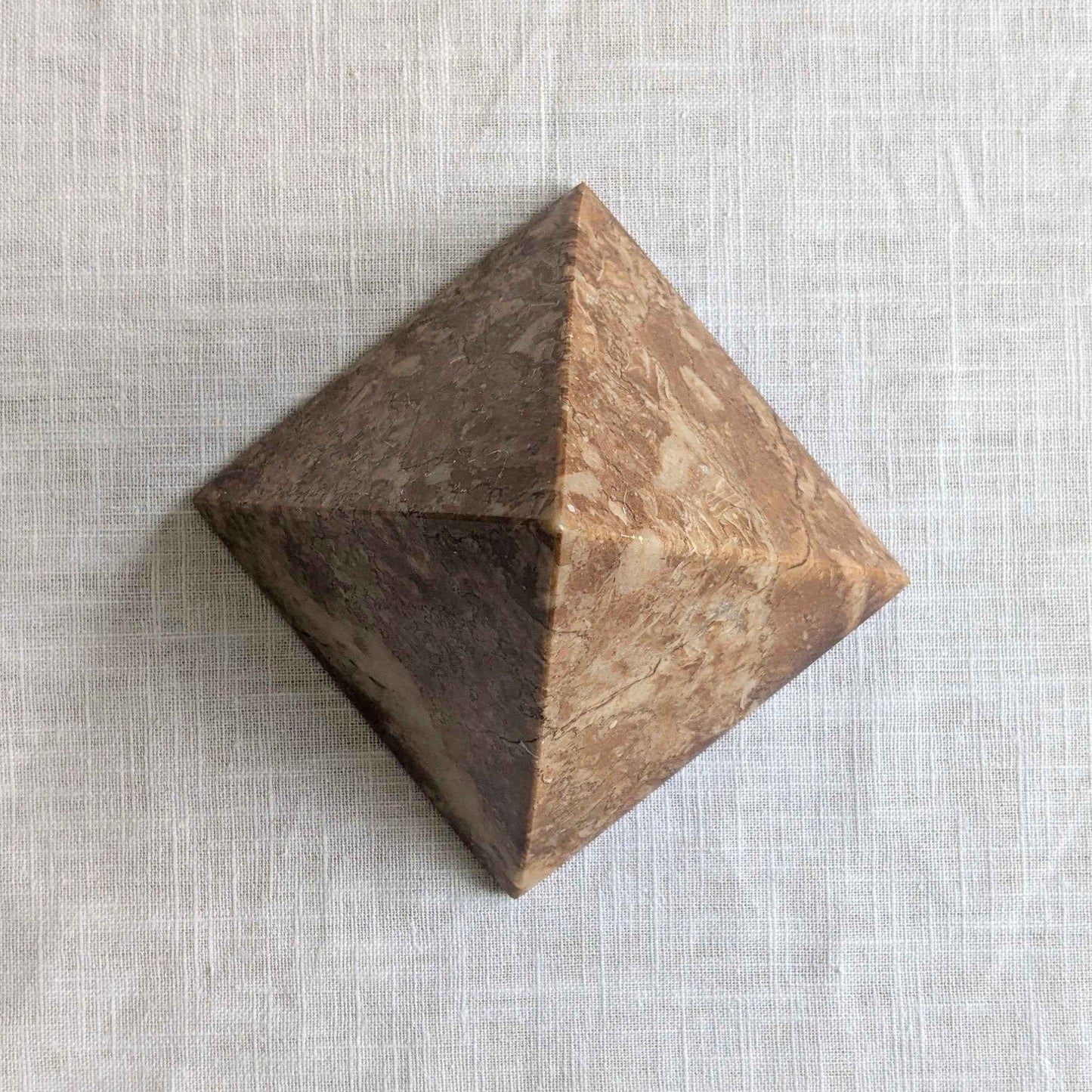 Mid Century Onyx Pyramid