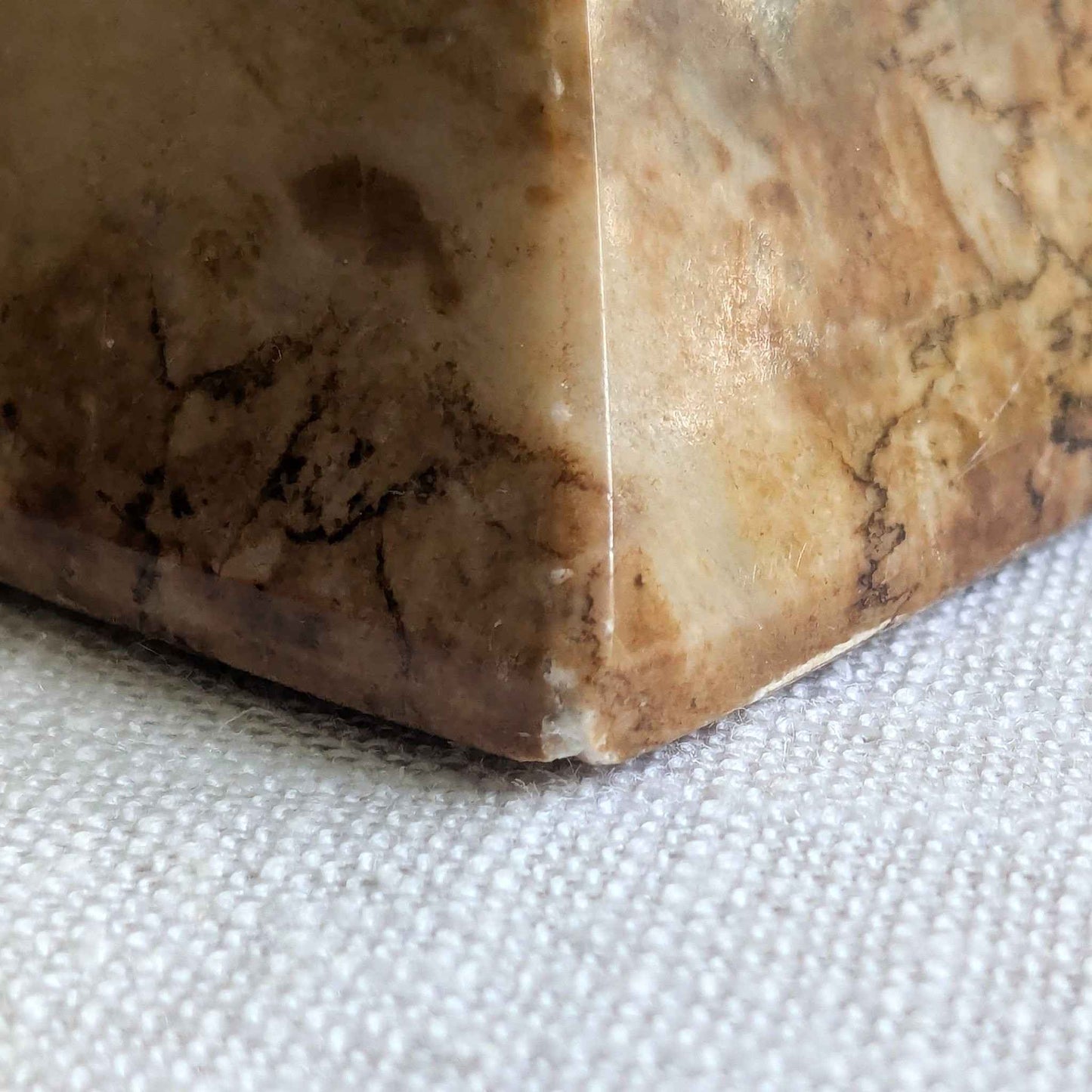 Mid Century Onyx Pyramid