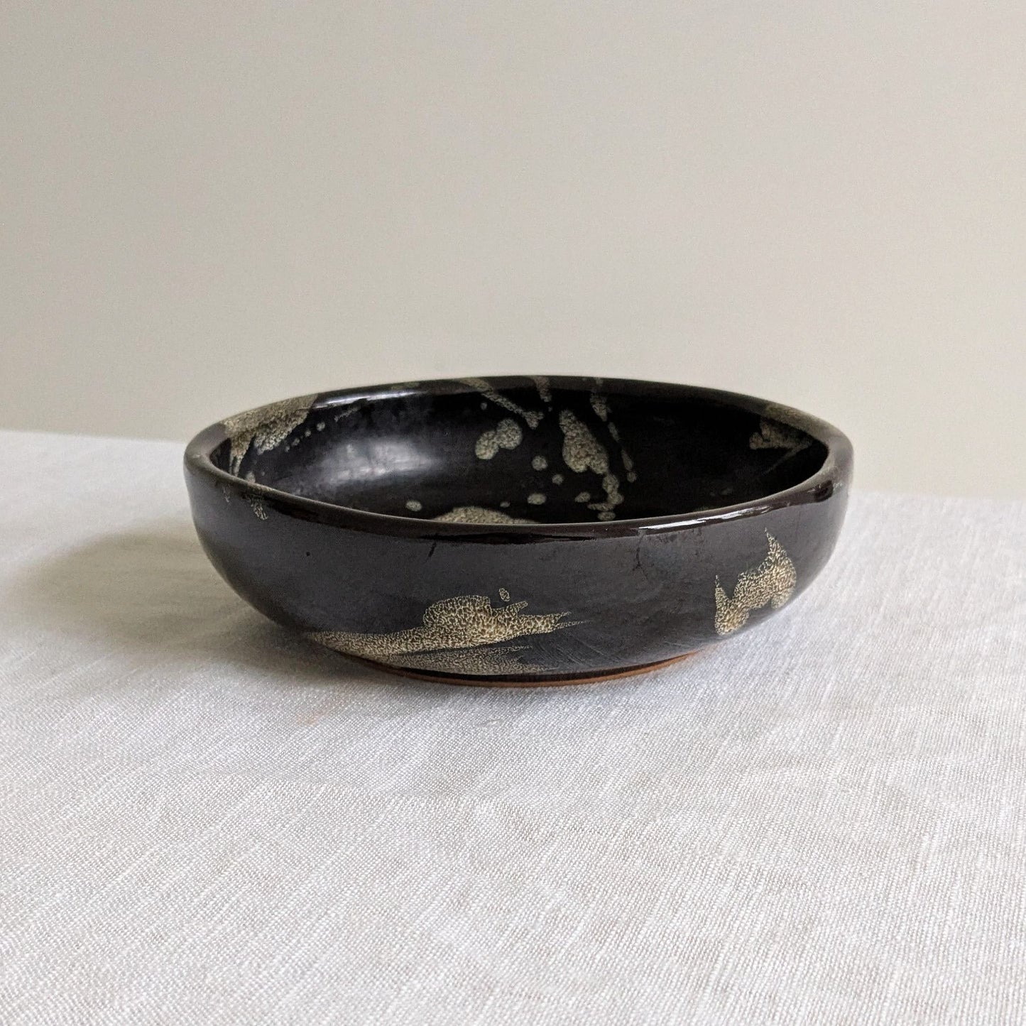 Splatter Glaze Studio Bowl