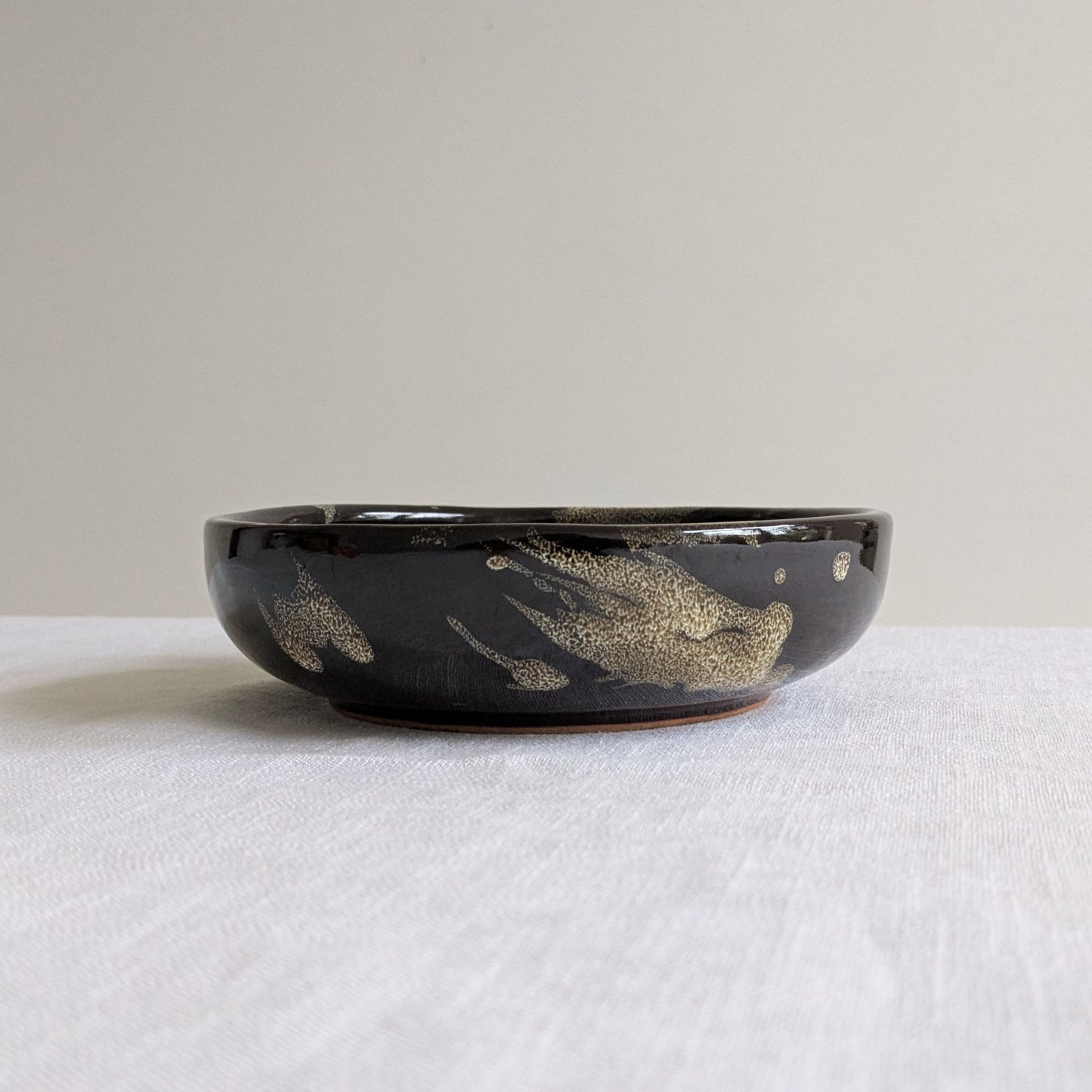 Splatter Glaze Studio Bowl