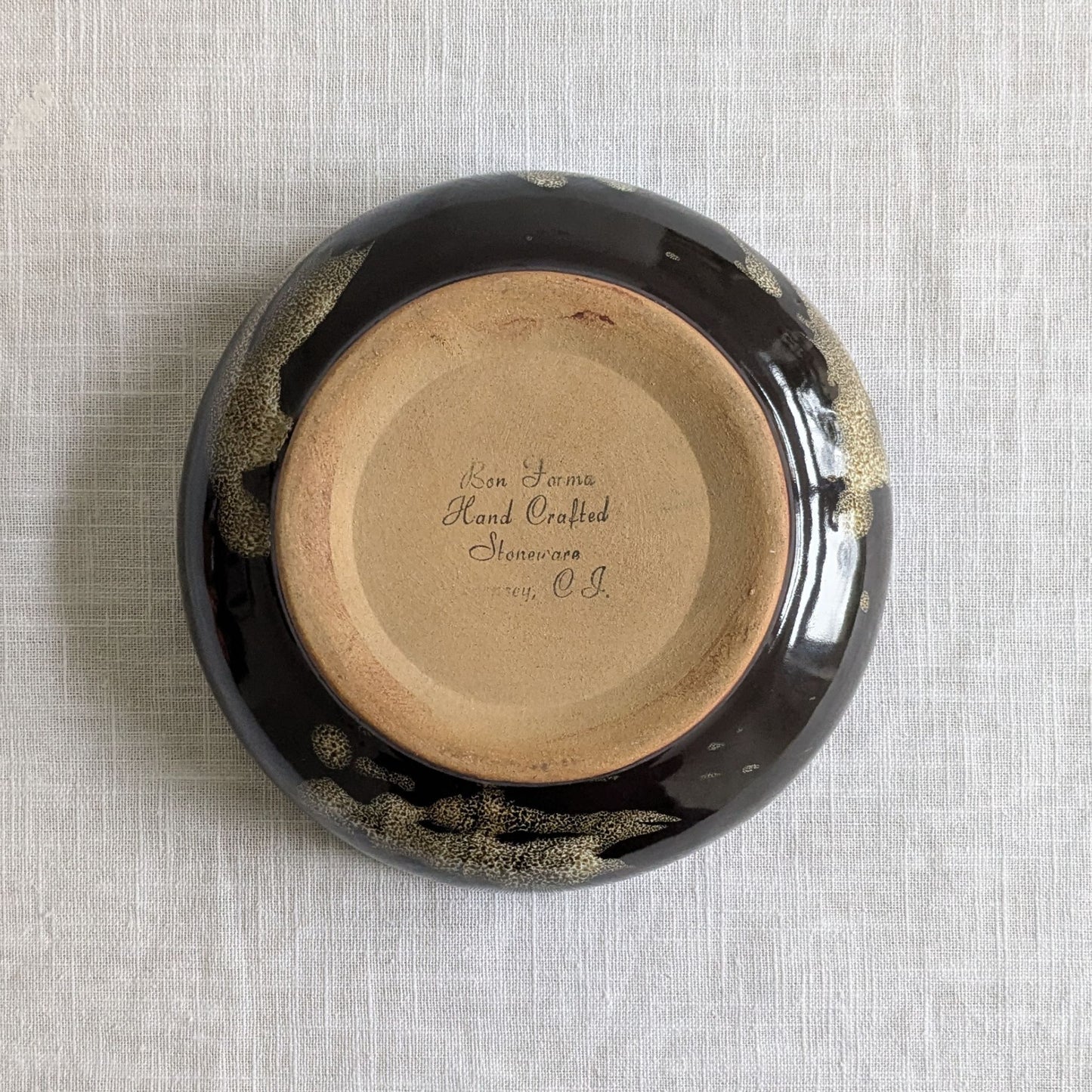 Splatter Glaze Studio Bowl