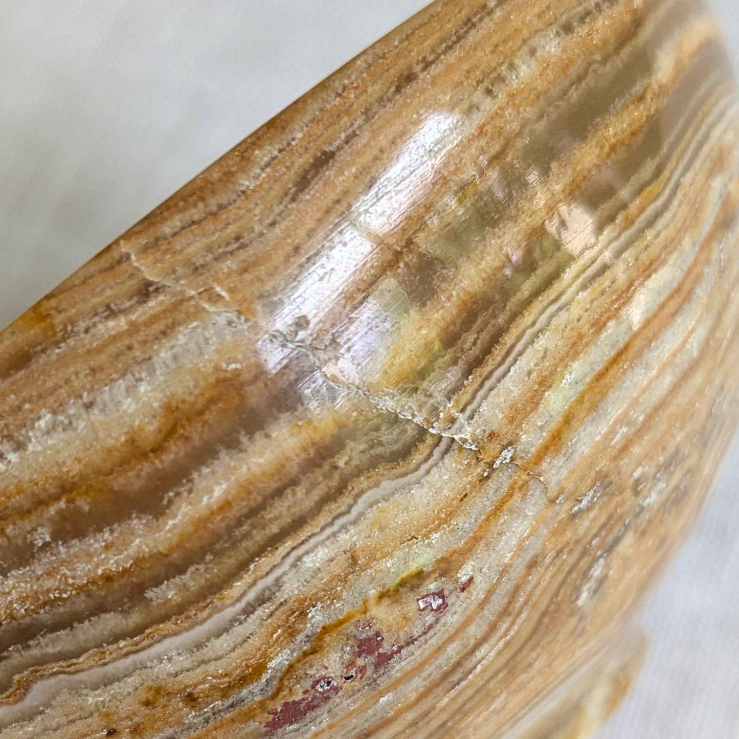 Delicate Brown Onyx Dish