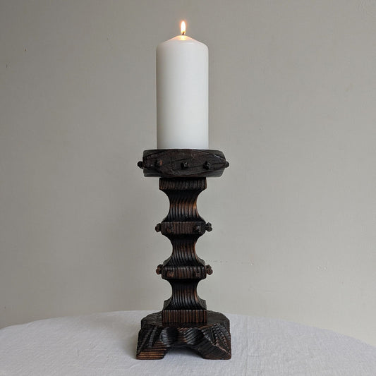Spanish Brutalist Candlestick