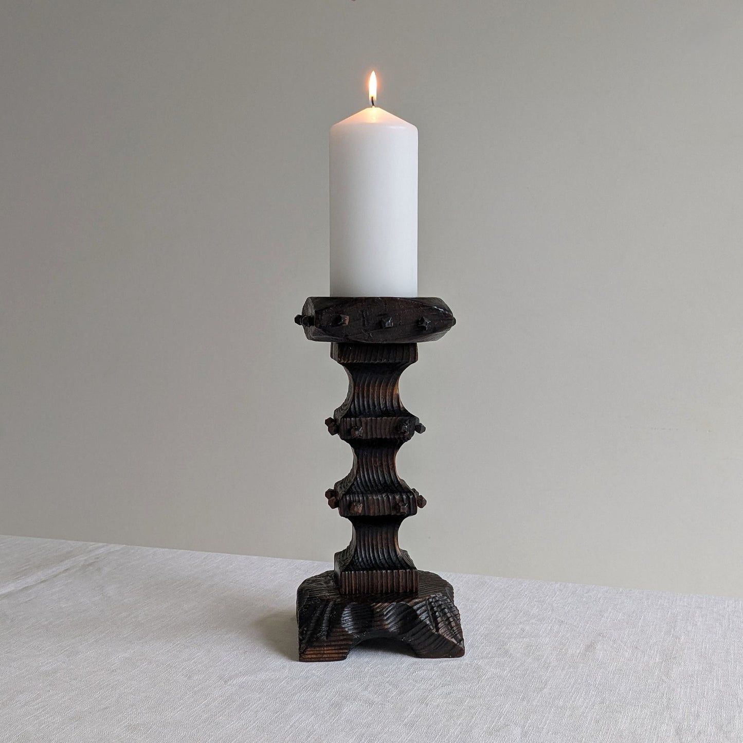 Spanish Brutalist Candlestick