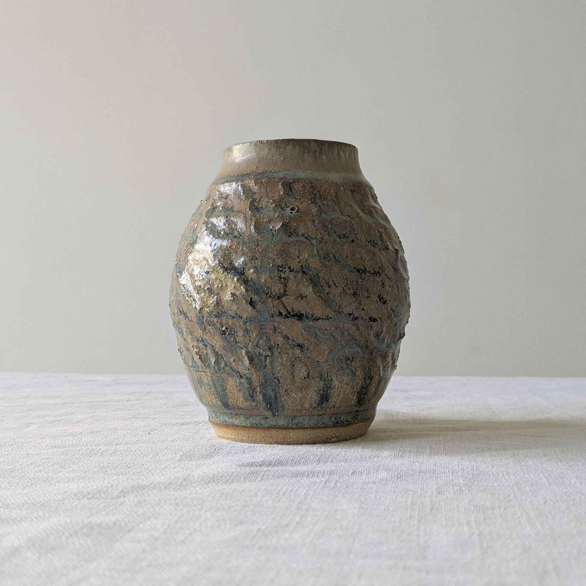 Textured Brutalist Vase
