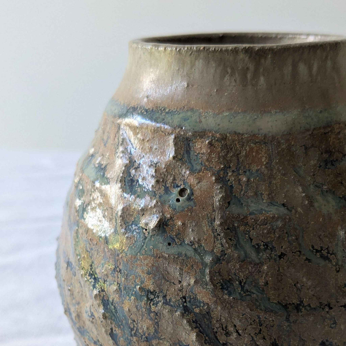 Textured Brutalist Vase