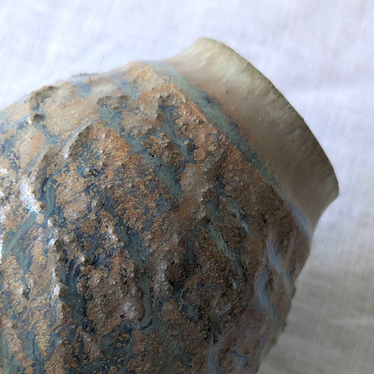 Textured Brutalist Vase