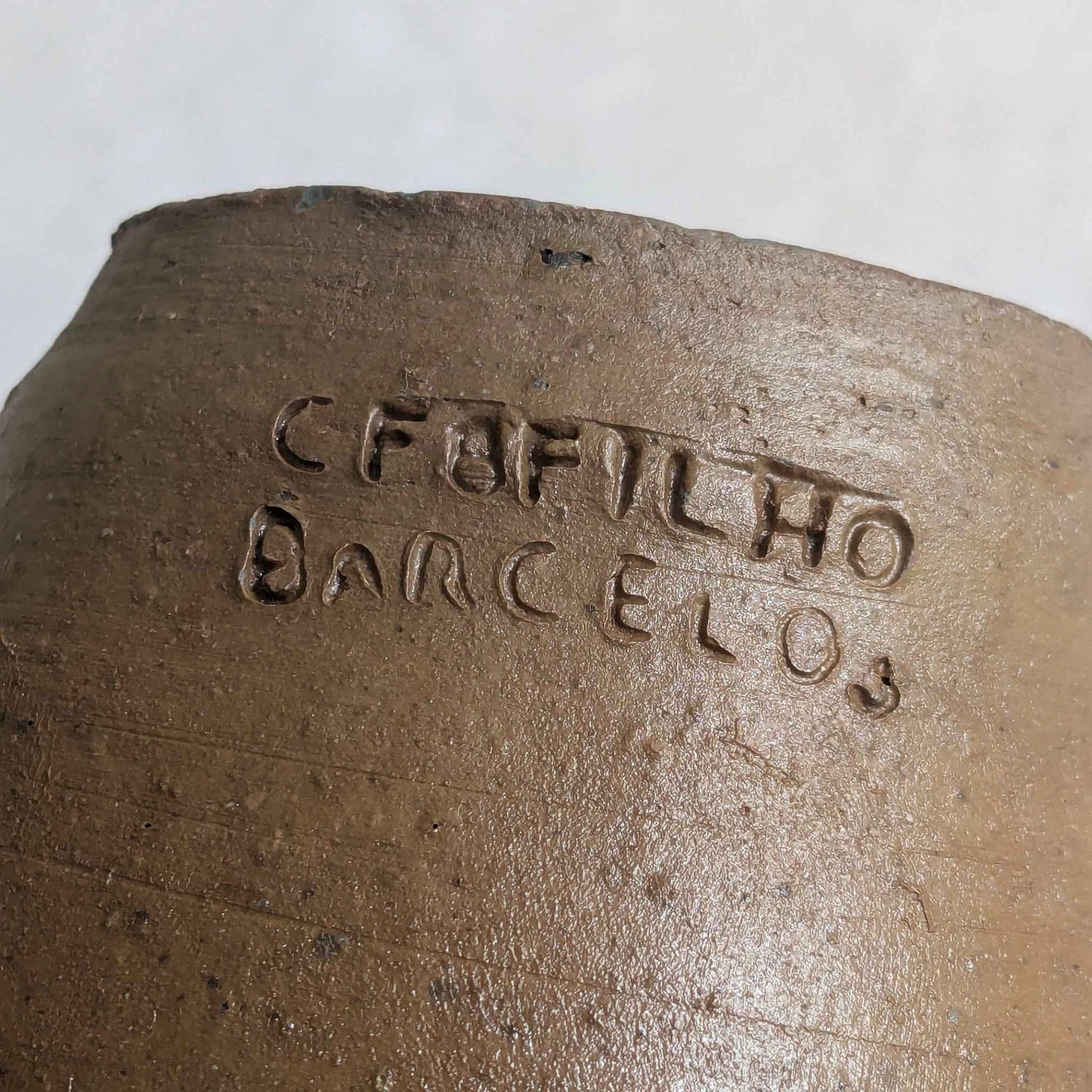 Portuguese Stoneware Flagon