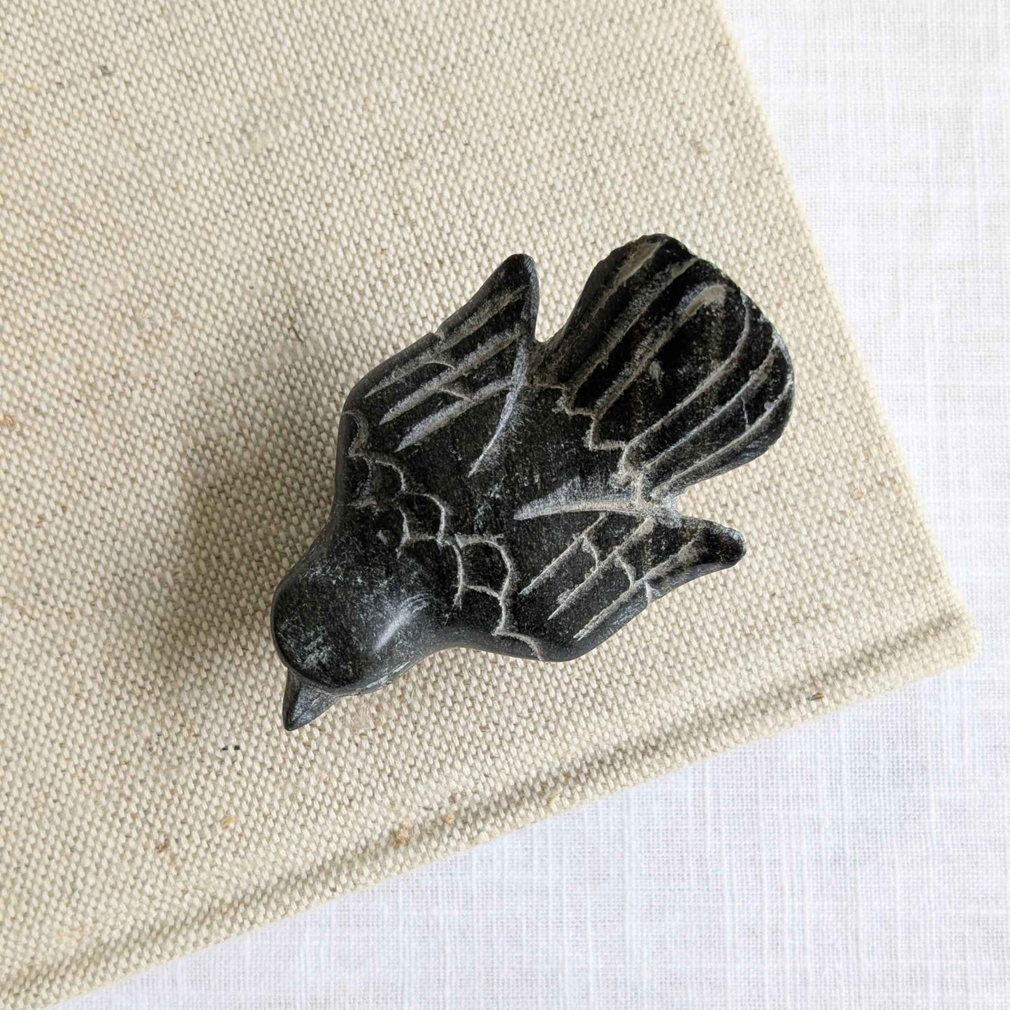 Inuit Carved Marble Bird
