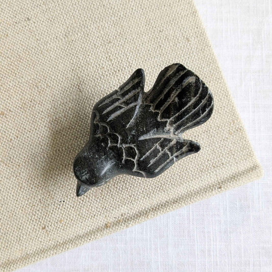 Inuit Carved Marble Bird
