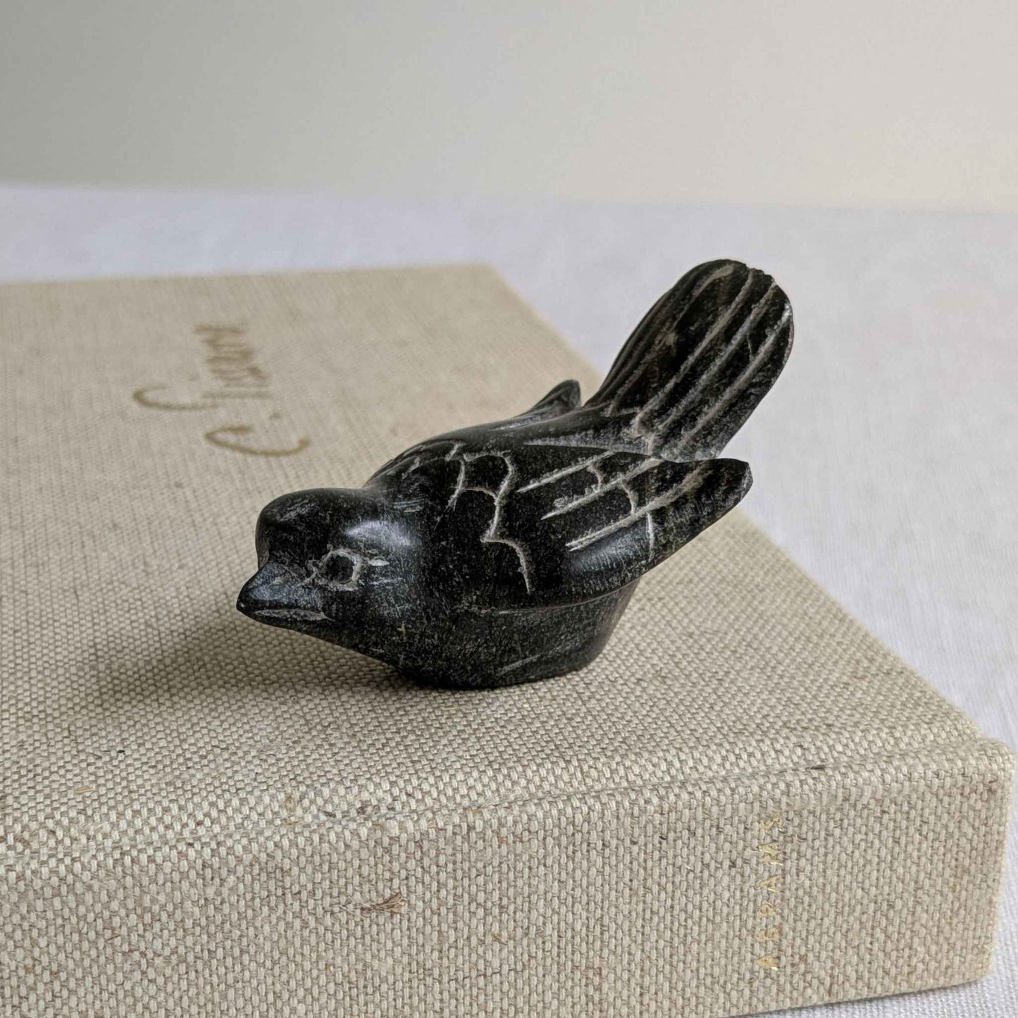 Inuit Carved Marble Bird