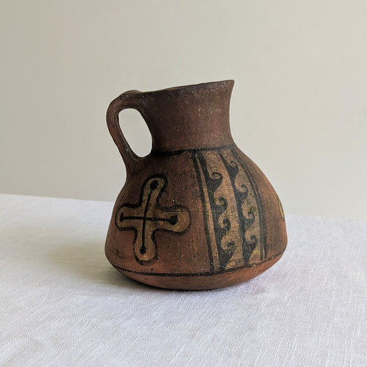 Chilean Wave Motif Vessel