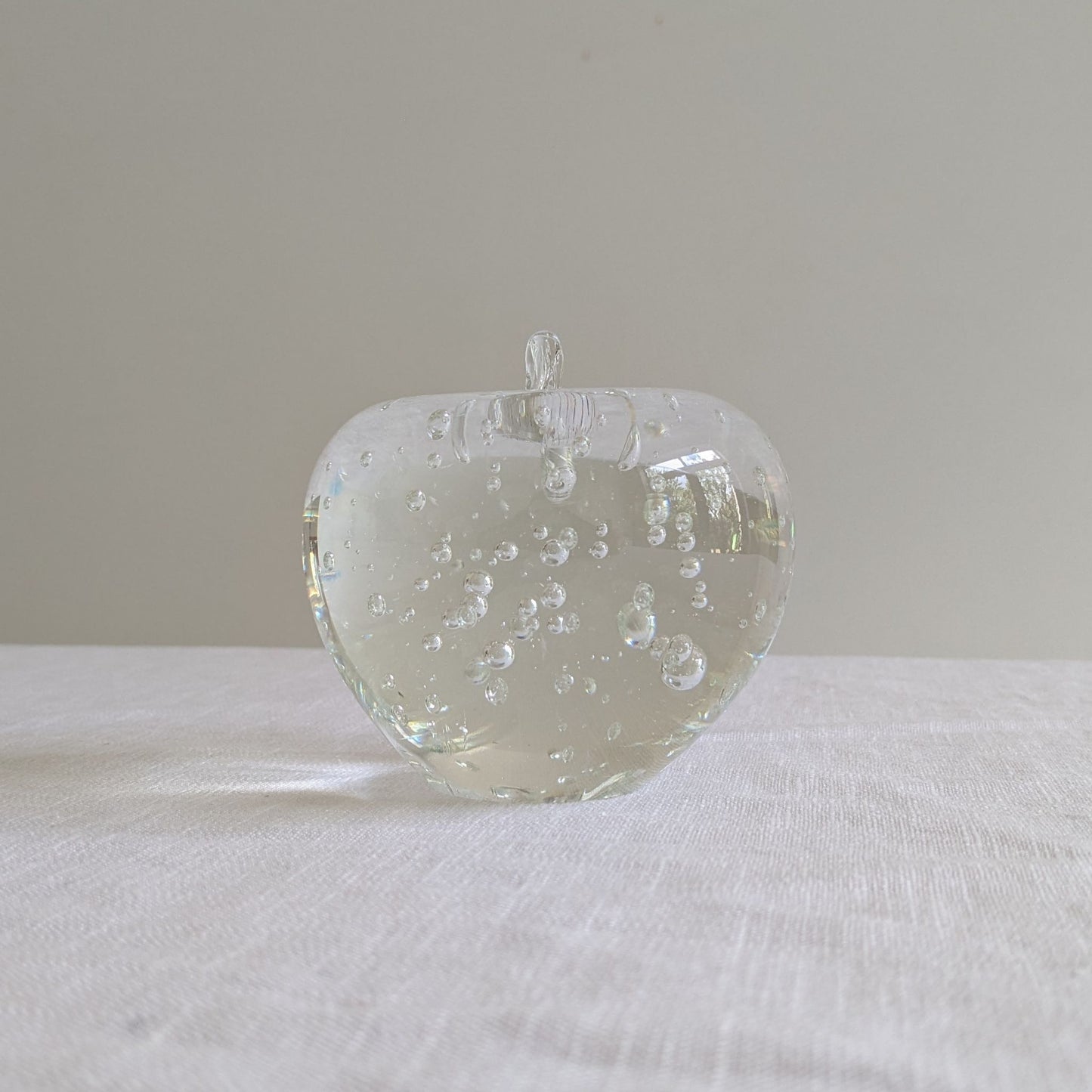 Apple Bubble Paperweight