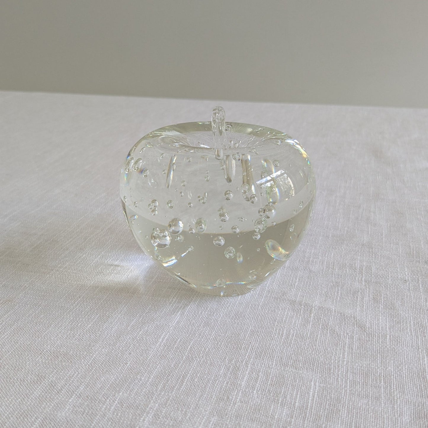 Apple Bubble Paperweight