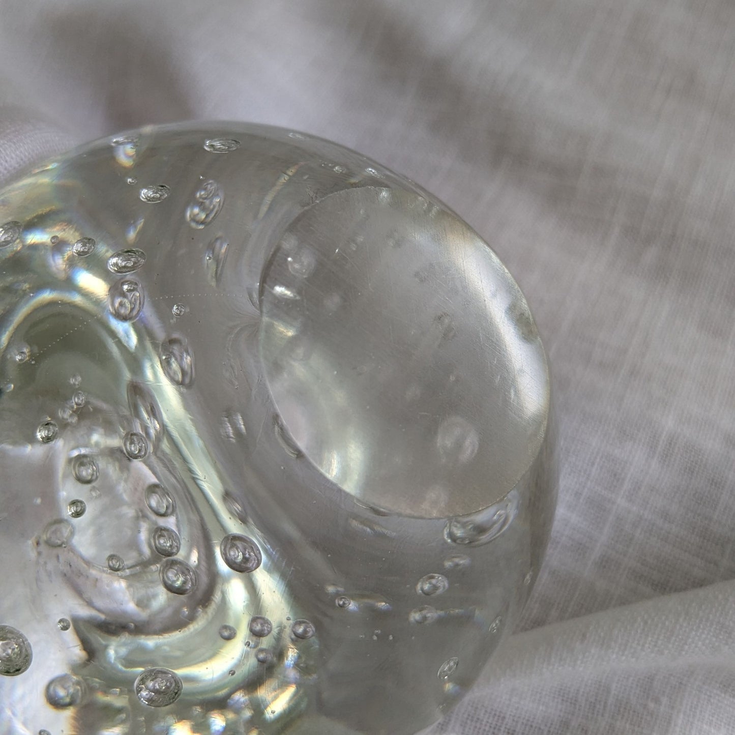 Apple Bubble Paperweight