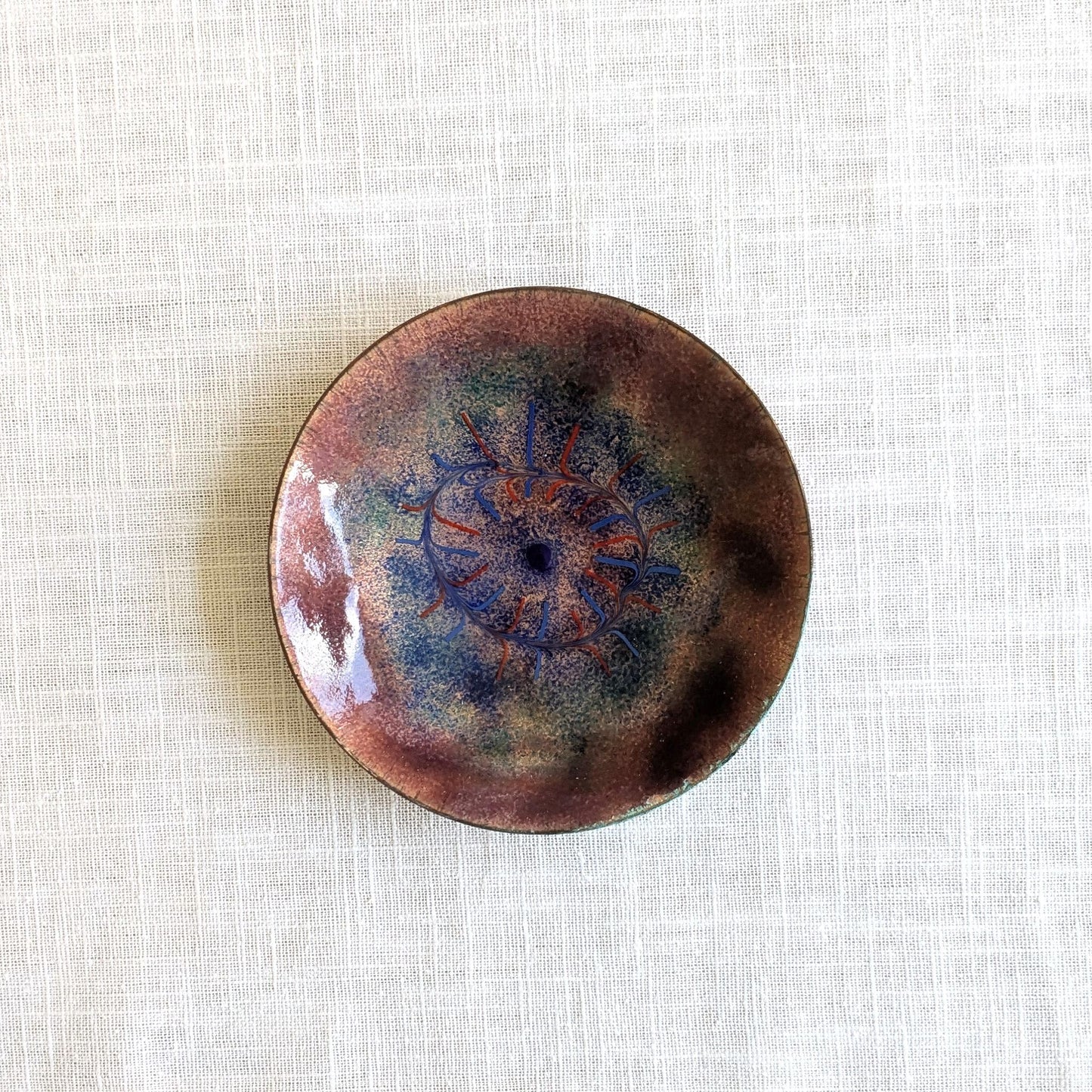 Abstract Enamel Pin Dish
