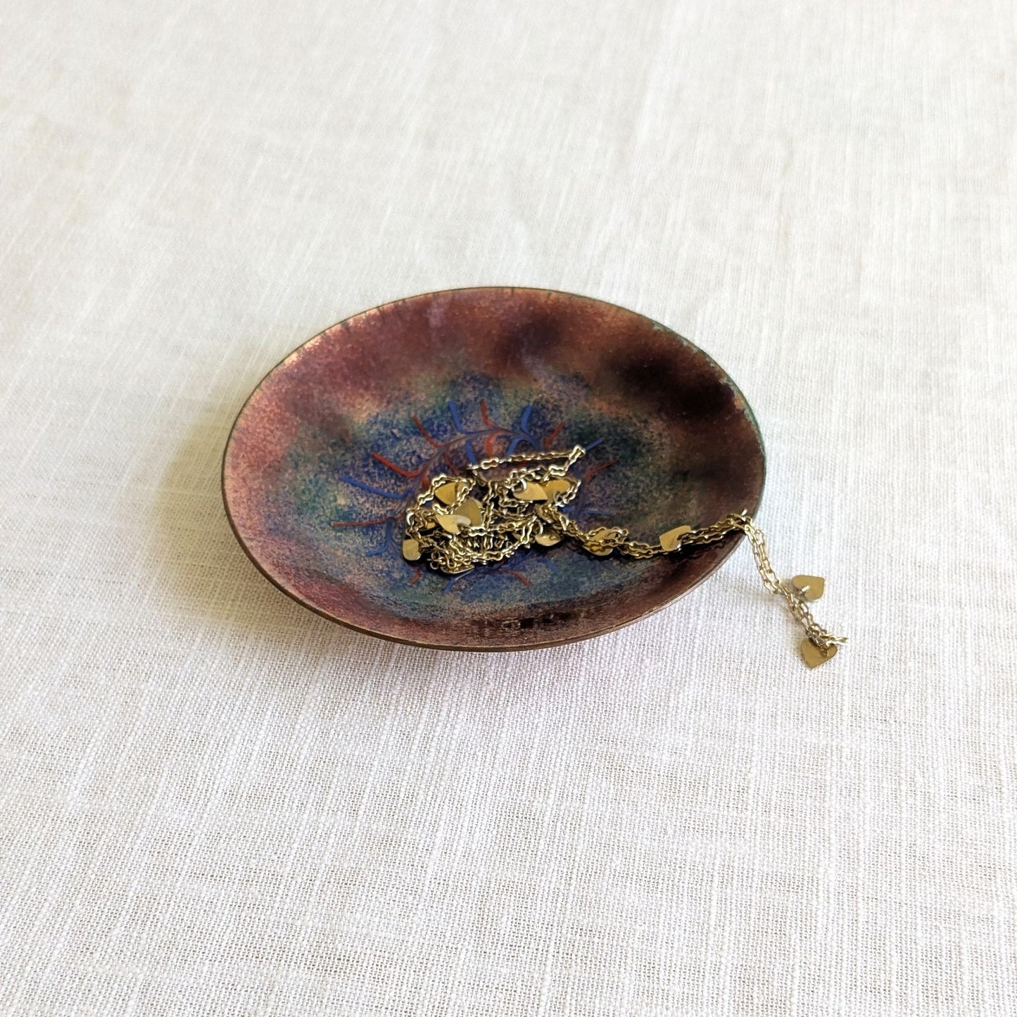 Abstract Enamel Pin Dish