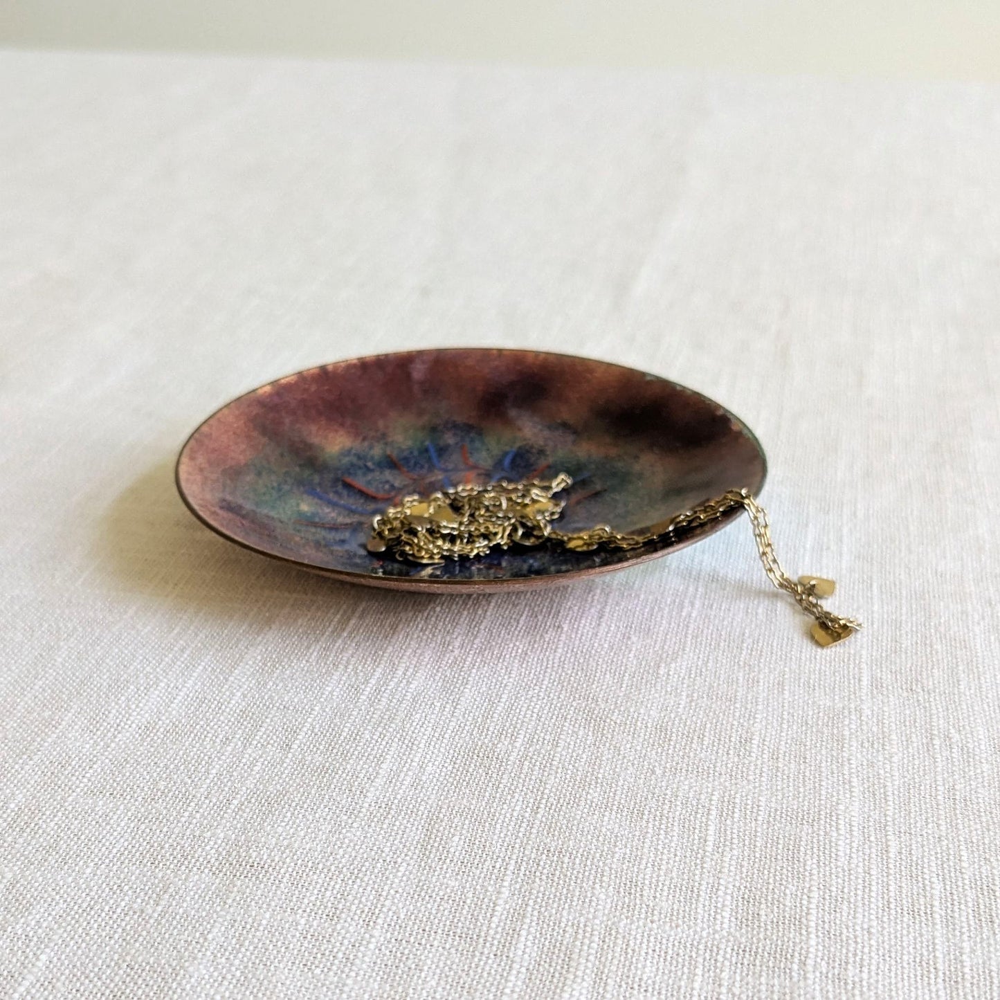Abstract Enamel Pin Dish