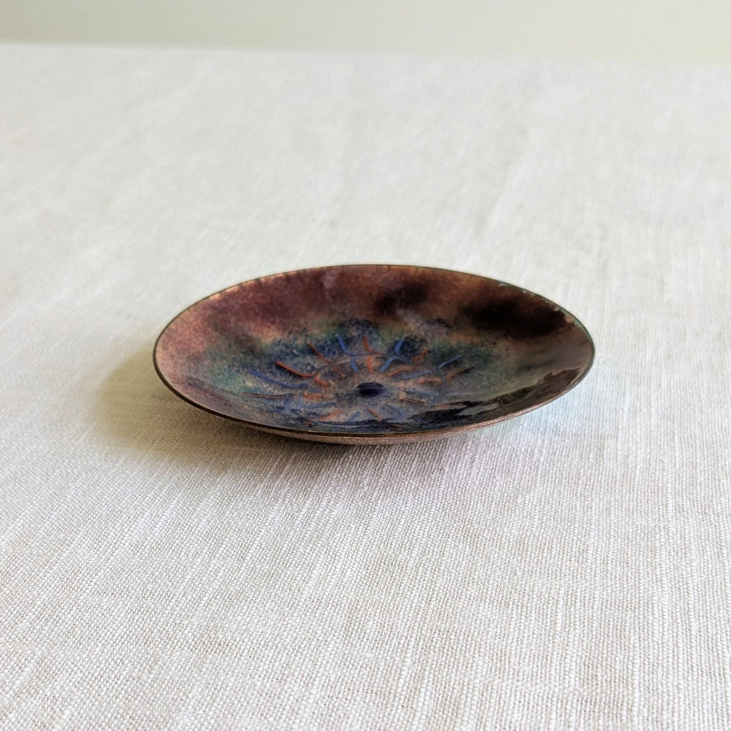 Abstract Enamel Pin Dish