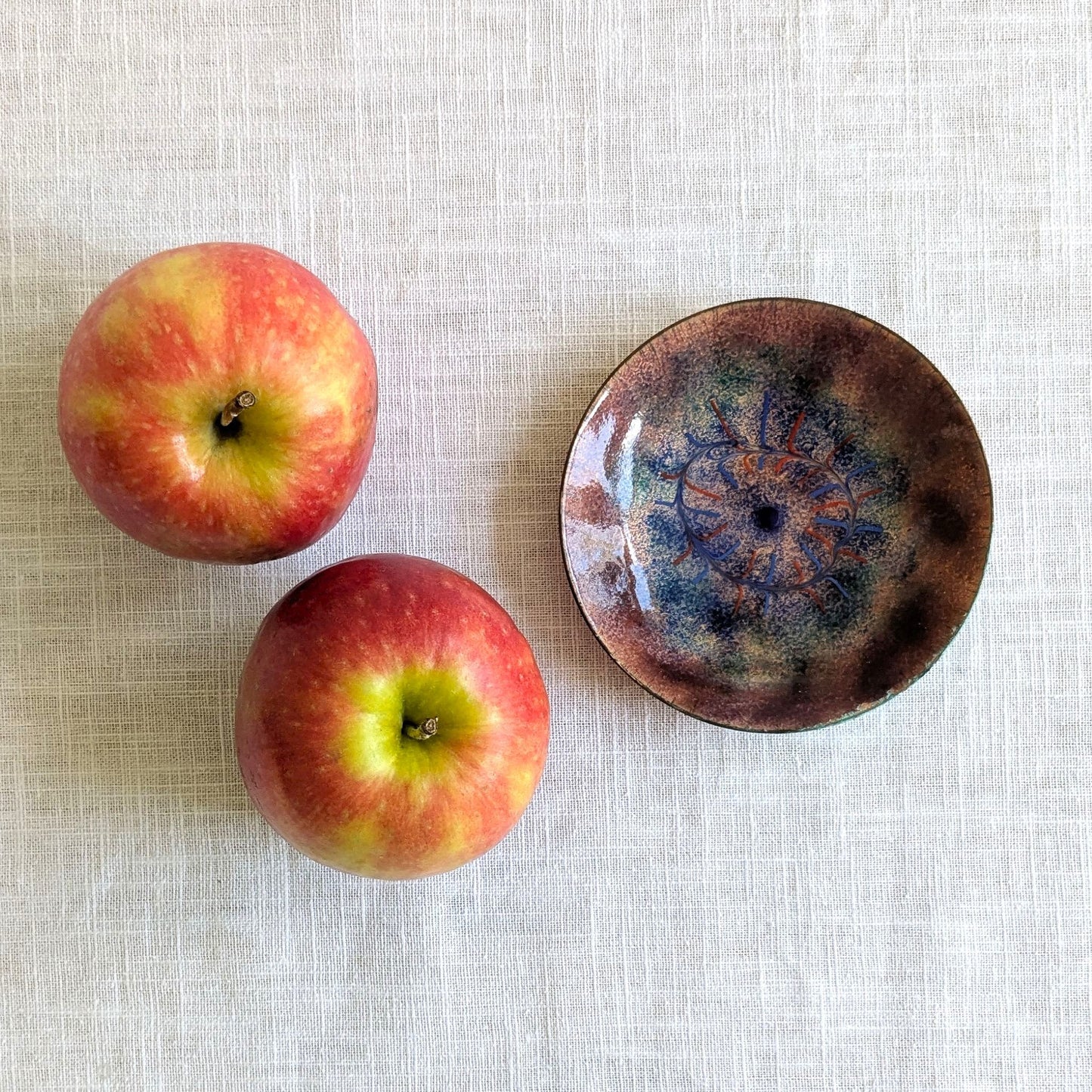 Abstract Enamel Pin Dish