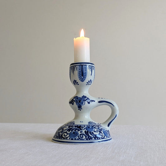 Royal Delft Candlestick