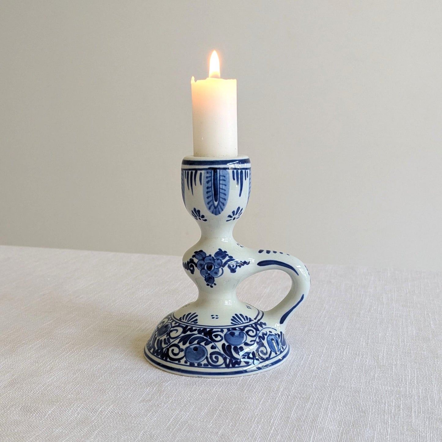 Royal Delft Candlestick